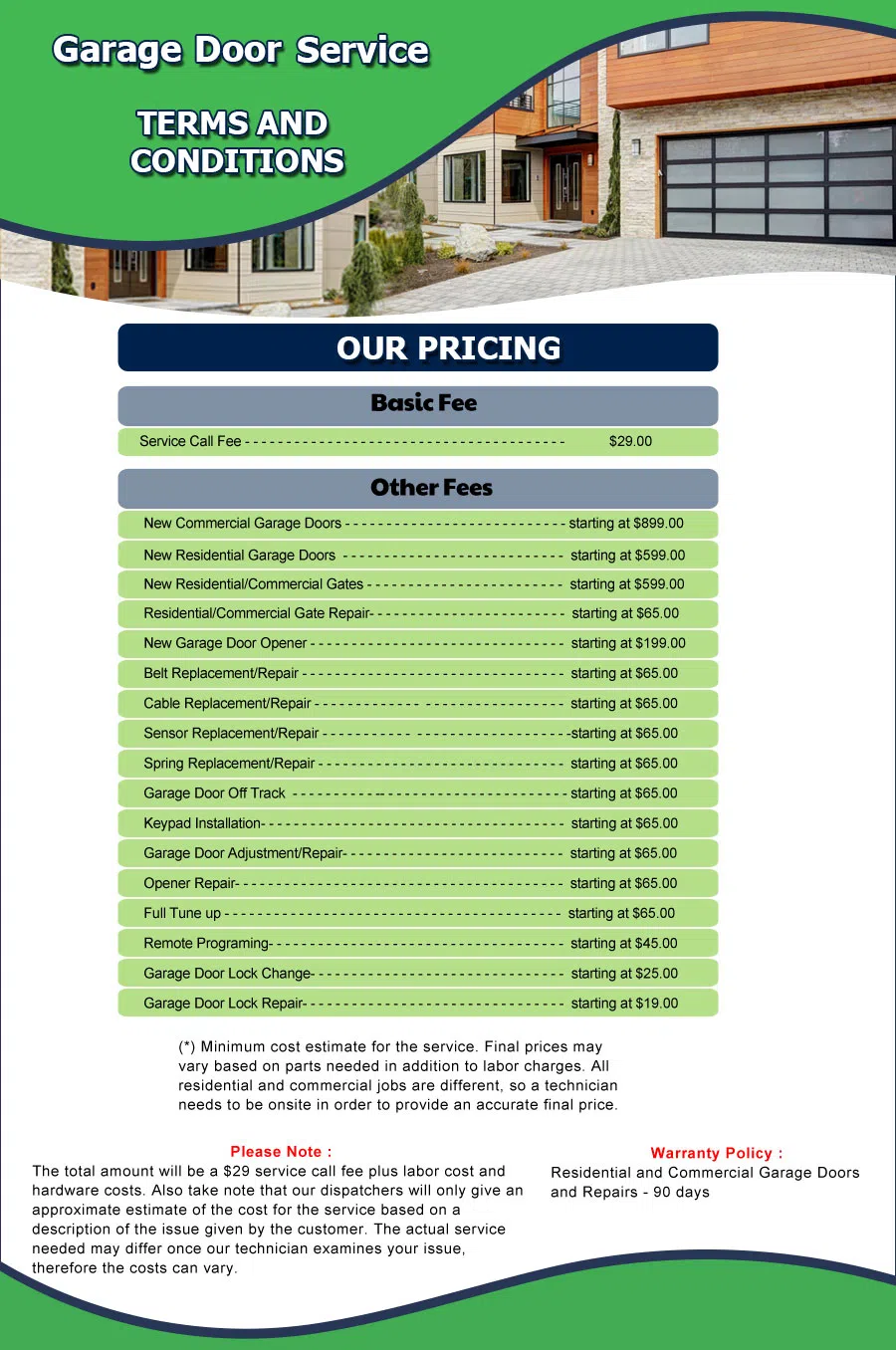 Neighborhood Garage Door Secaucus, NJ 201-497-2187